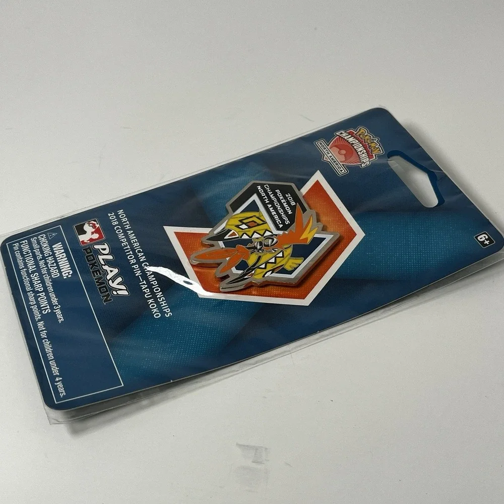 Pokemon TAPU KOKO PIN North American Championships 2018 Sealed Competitor‎ OOP
